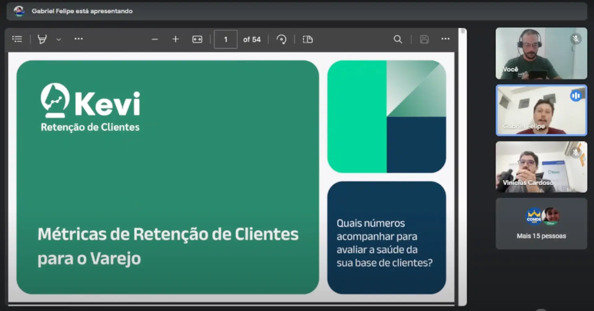 Thumbnail - Masterclass Métricas de Retenção de Clientes
